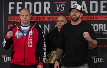 Bader and Emelianenko will have a rematch on February 4 Bellator 290