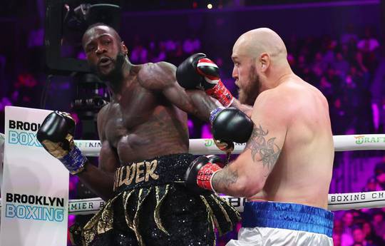 Atlas commented on Wilder's early victory in the battle with Helenius