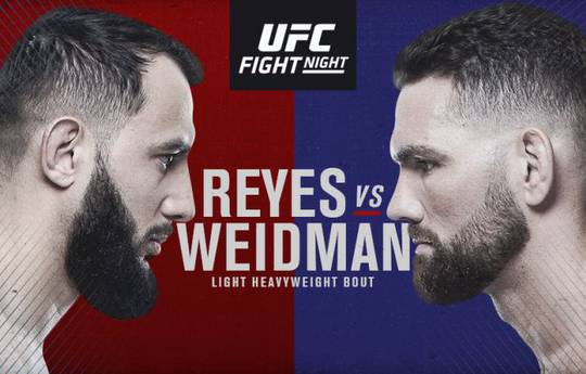 UFC on ESPN Weidman vs Reyes: where to watch live