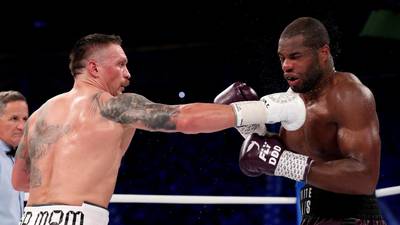 Usyk: "Ik was niet verrast dat Dubois in de eerste ronde opgaf"