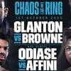 Brandon Glanton vs Marcus Browne Undercard - Full Fight Card List, Schedule, Running Order