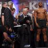 Weigh-in photos of Joshua vs. Klitschko 3