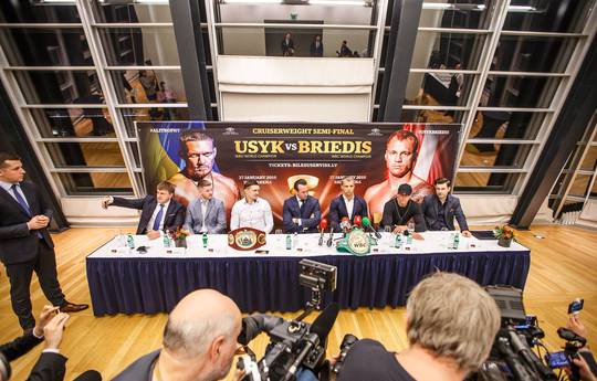 Usyk vs Briedis. Final press conference video
