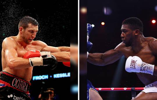 Carl Froch nombra un rival sorpresa para el próximo combate de Anthony Joshua: "Está preparado"