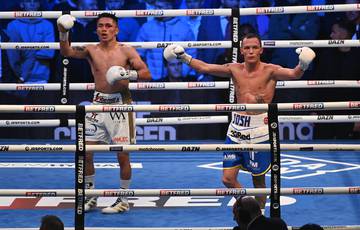 The Warrington-Lara rematch ended in a technical draw
