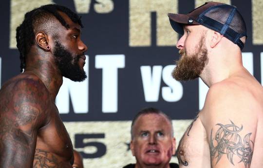 Wilder Helenius. What time does the fight start?
