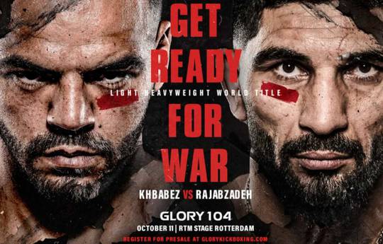 Glory 104: the entire tournament card