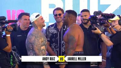 Hoe laat is Andy Ruiz vs Jarrell Miller vanavond? Ringwedstrijden, schema, streaming links