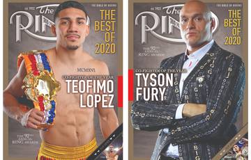 The Ring magazine names Tyson Fury and Teofimo Lopez the Best in 2020