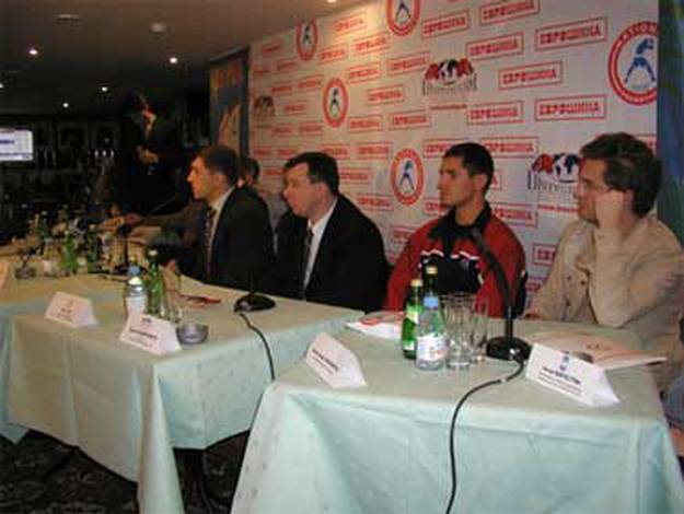 Пресс-конференция National Box Promotion 24-го декабря 2003-го года