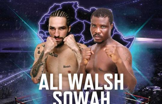 Nico Ali Walsh vs Ebenezer Sowah - Date, Start time, Fight Card, Location