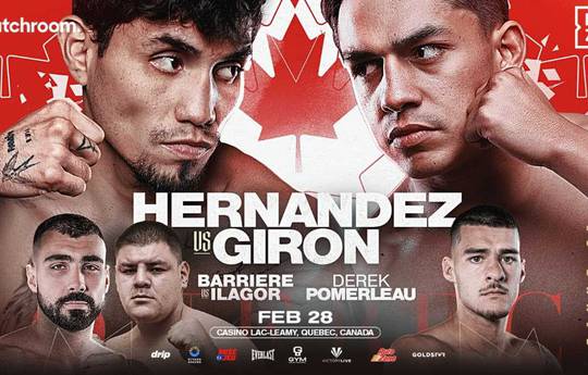 Eduardo Hernandez vs Rene Tellez Giron Undercard - Volledige lijst gevechtskaarten, schema, volgorde