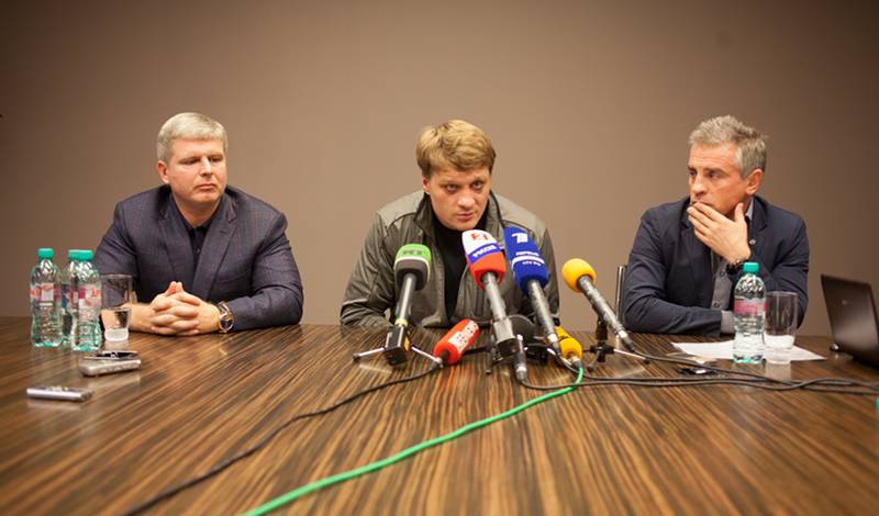 Послематчевая пресс-конференция с участием Поветкина и Рябинского