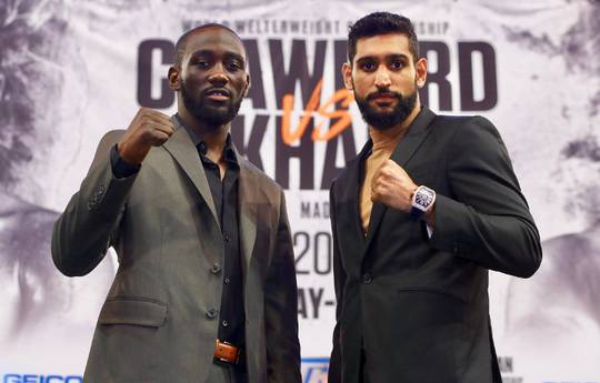 Crawford vs Khan. Final presser before the fight (photos + video)