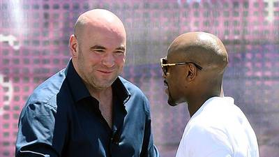 White thinks Mayweather-McGregor to happen