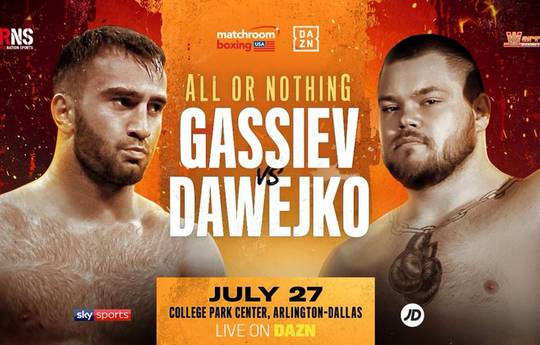 Dawejko: Gassiev risks to much