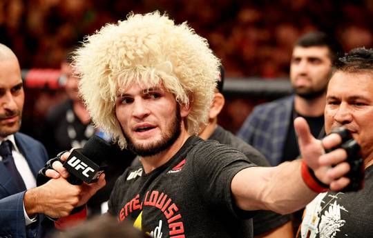 Khabib answers Conor about a 'great fighter'