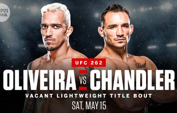 Oliveira vs Chandler: predictions and betting odds