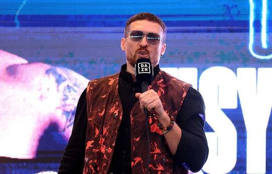 Usyk talked about how he was knocked out by a horse