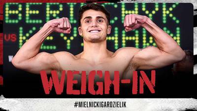 How to watch the Vito Mielnicki Jr. vs Kamil Gardzielik weigh in: Date, time, live stream