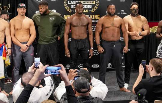 Glory 105: результаты взвешивания