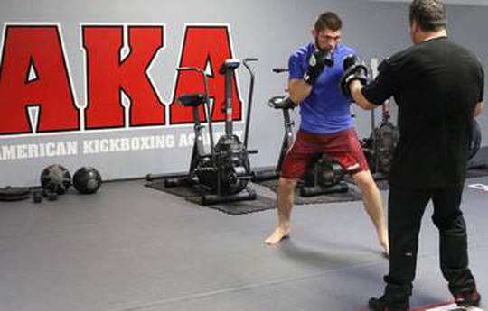 Nurmagomedov continues preparation for the first title defense (video)