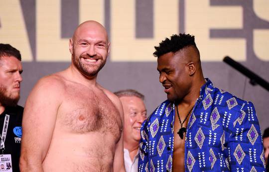 Usman gave a bold prediction for the fight between Fury and Ngannou