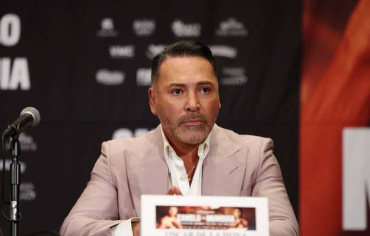De la Hoya broke his silence on Garcia's positive doping test before his fight with Haney