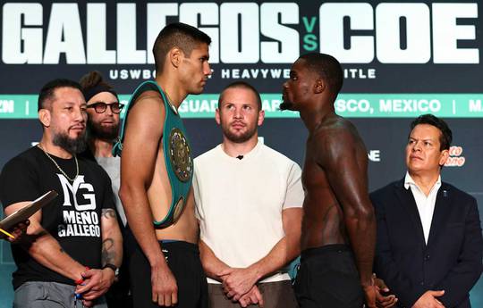 Hoe laat is het gevecht tussen Manuel Gallegos en Khalil Coe vanavond? Ringwalks, schema, streaminglinks