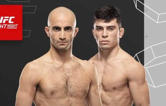 UFC auf ESPN 73: Chikadze vs. Vallejos - Datum, Startzeit, Kampfkarte, Ort
