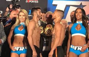 Lomachenko and Linares make weight