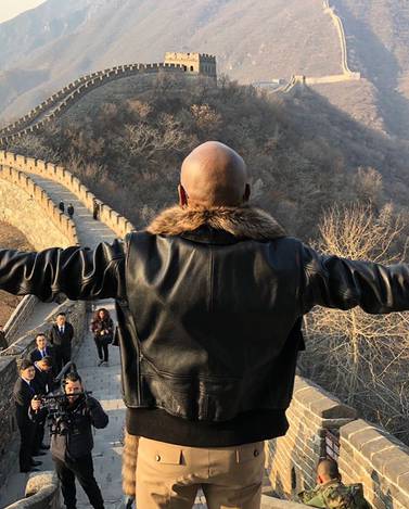 Мэйвезер выложил фотоотчет о поездке по Китаю