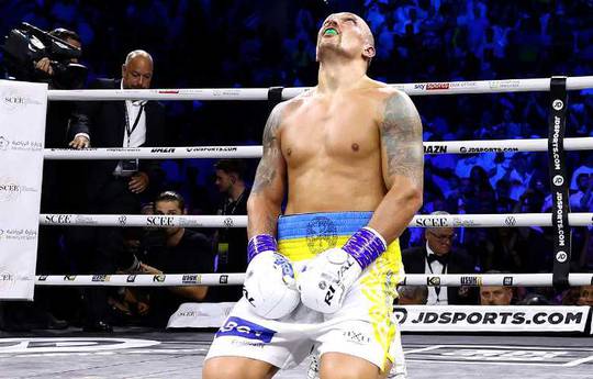Usyk had a tantrum in preparation for his fight with Fury