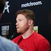 Saul Alvarez held an open training session 15