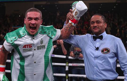 The new date of Usyk vs Chisora ​​is May 23 in London