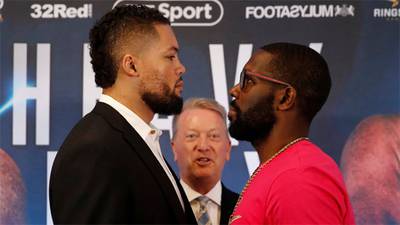 Jennings: Joyce may miss any punch