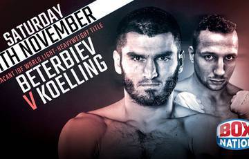 Beterbiev vs Kelling. Where to watch live