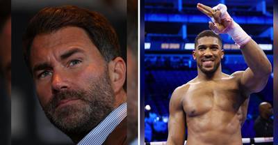 Un promoteur rival accuse Eddie Hearn de protéger Anthony Joshua : "Il évite une menace"