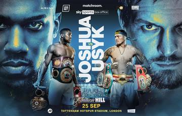 Joshua vs Usyk to cost £25 for UK fans