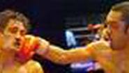 Махьяр Моншипур с поясом чемпиона WBA после победы над Шигеру Наказато