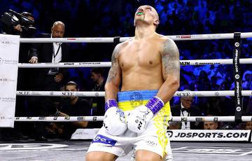 Usyk had a tantrum in preparation for his fight with Fury