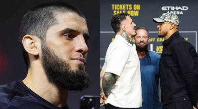 Makhachev called Aspinall and Gane fighters of the same level