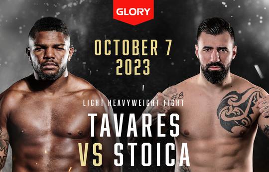 Glory 89: Tavares and Stoica will fight in the tournament in Bulgaria