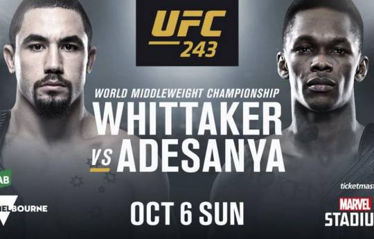 UFC 243 стал самым посещаемым турниром в истории организации