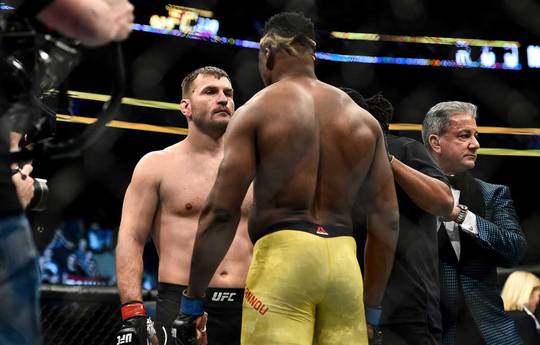 Ngannou tendió la mano a Miocicic para acabar con su carrera