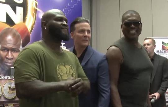 James Toney and Donovan Ruddock weigh in ahead of exhibition bout