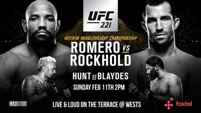 Файткард турнира UFC 222