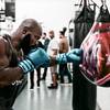 Takam holds an open training session before his fight with Joyce 13