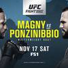 UFC Fight Night 140: Magny vs Ponzinibbio. Where to watch live