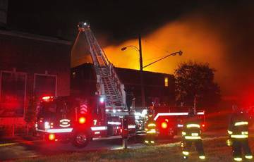 В Детройте сгорел знаменитый зал «Кронк»